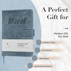 Dad I Want to Know Your Story: A Heartwarming Memory Book for Fathers – Tell Me Your Story -Dad's Memory Story with 250+ Thoughtful Prompts | Sentimental Gift for Father’s Day, Birthday, Christmas | Keepsake Journal to Preserve Dad’s Legacy & Journey